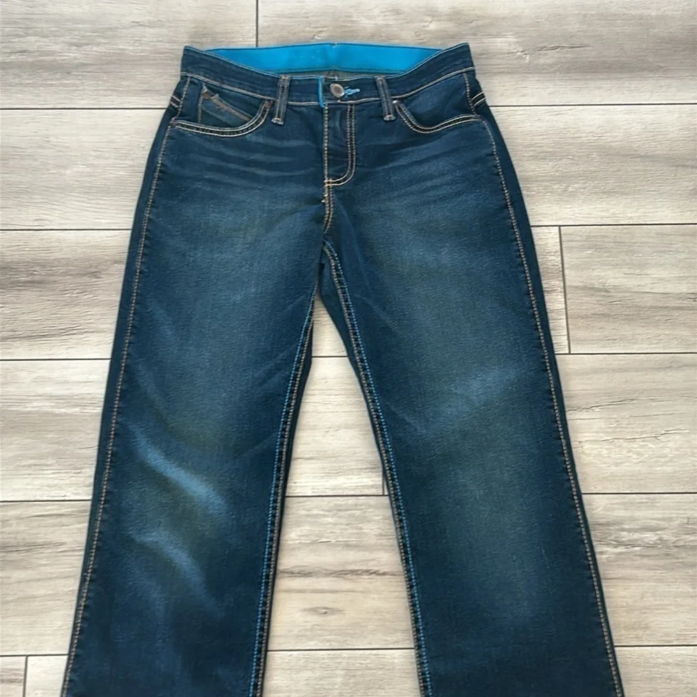 Wrangler Q Baby boot cut jeans size 3/4 x 32 cowgirl western